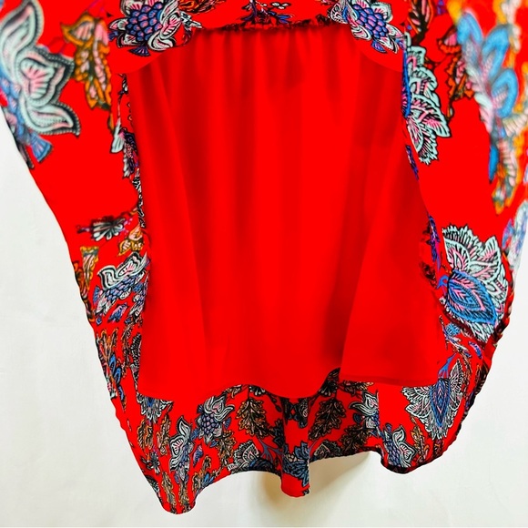 Collective Concepts Scarlet and Azure High Low Dress - Picture 7 of 10